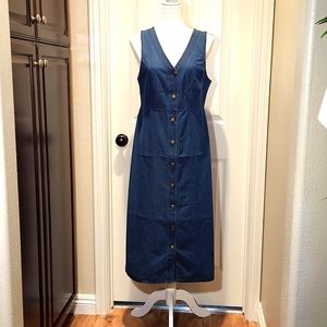 Talbots denim women's dress